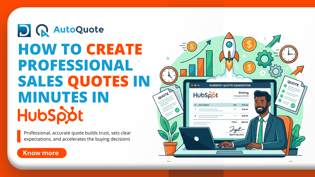 How to Create Professional Sales Quotes in Minutes in HubSpot