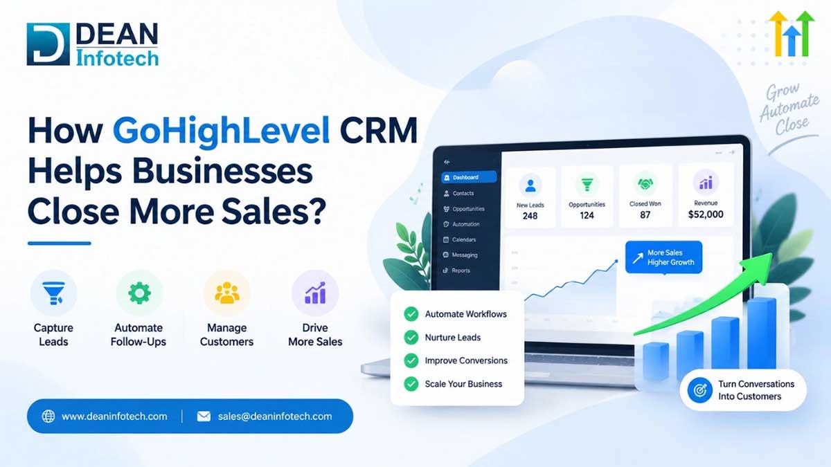 How GoHighLevel CRM Helps Businesses Close More Sales?
