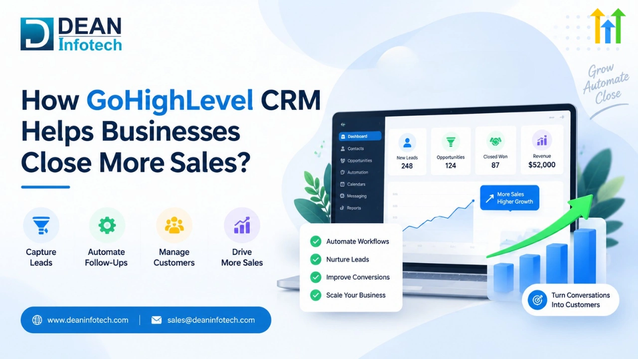 How GoHighLevel CRM Helps Businesses Close More Sales?
