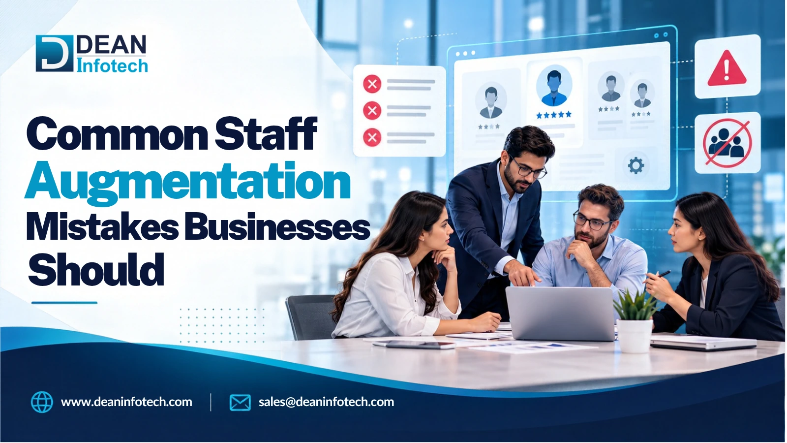 Common Staff Augmentation Mistakes Businesses Should